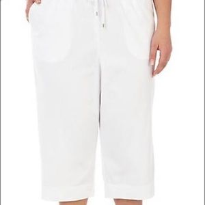 Women's Paradise Bay White Capri 1X